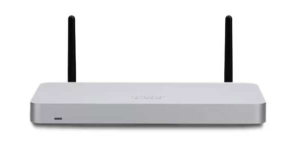 Cisco Meraki MX68W セキュリティアプライアンス Wi-Fi内蔵 PoE+ デュアルWAN